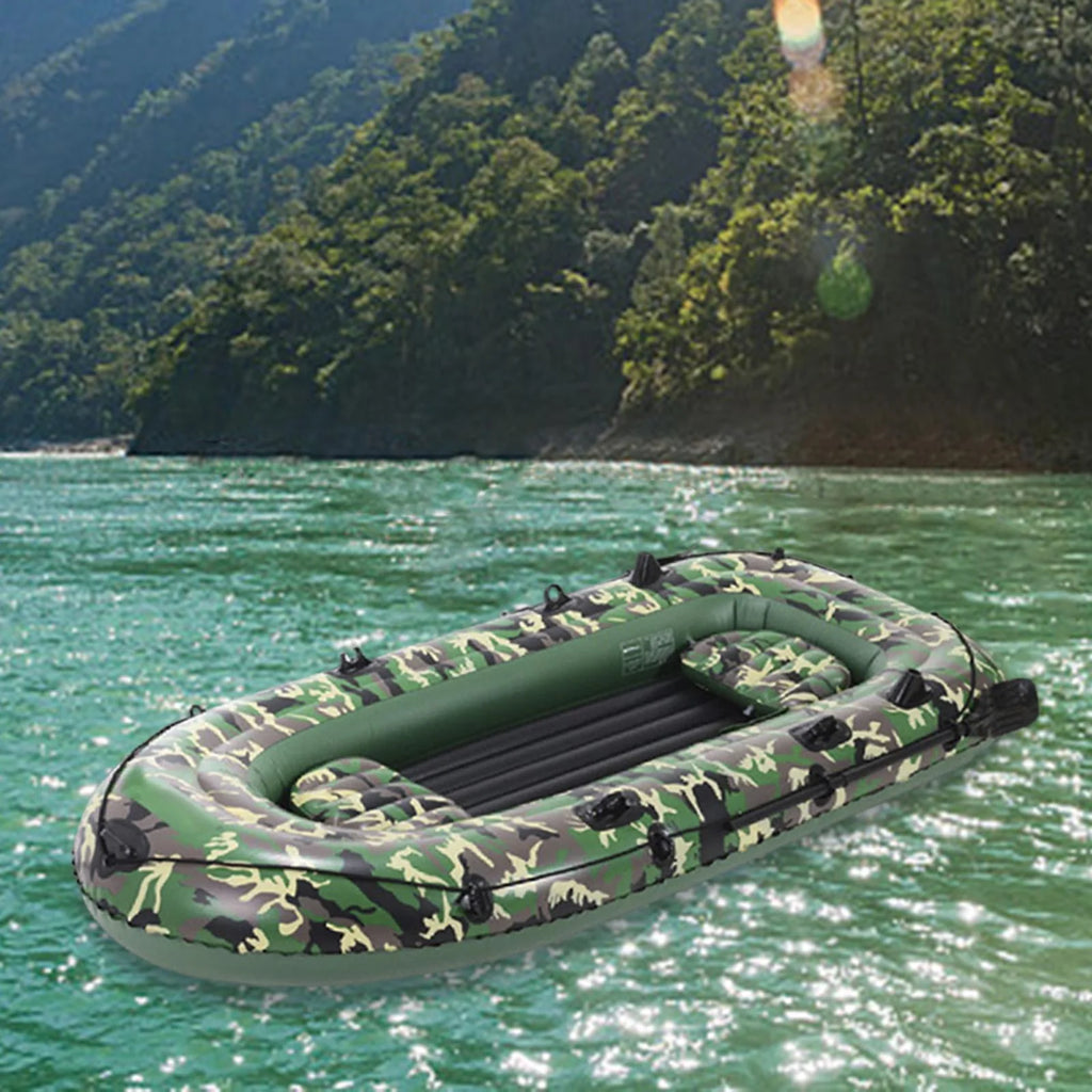 4 Person Inflatable Kayak with Paddles and Pump U77400