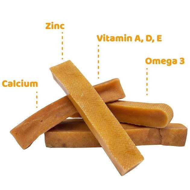 Himalayan Yak Chews Dental Dog Treats A53602