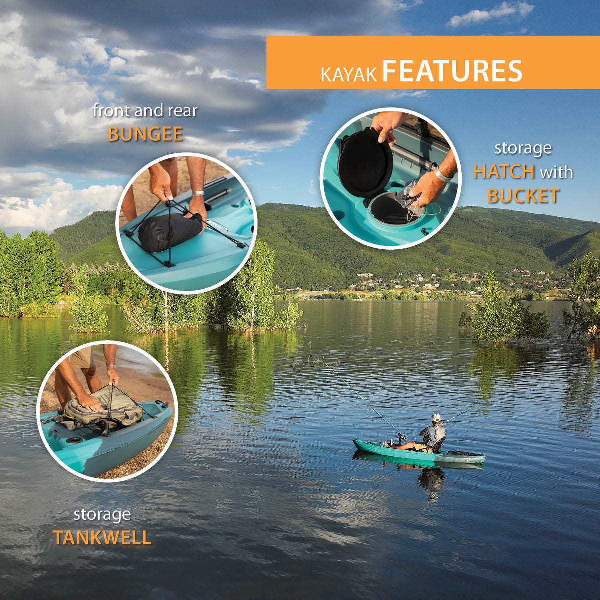 123 inch Sit-on-Top Kayak I58800