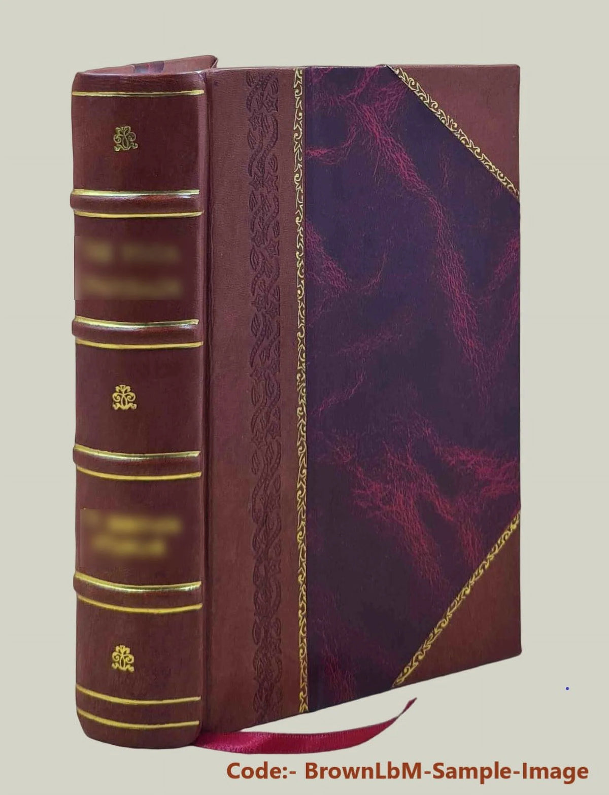 Leather Bound D7636
