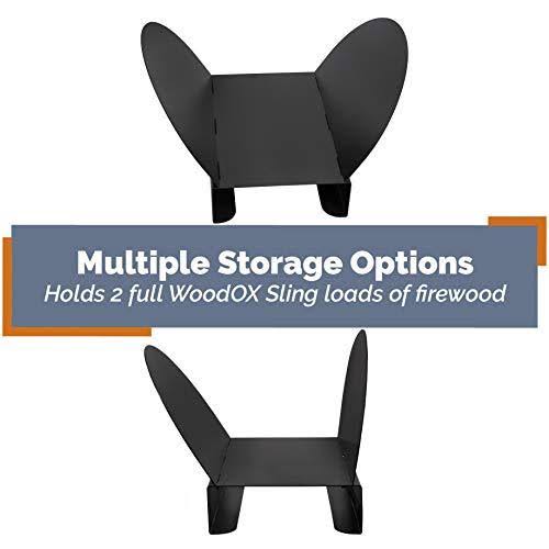 Ergonomic Firewood Carrier and Rack V89770
