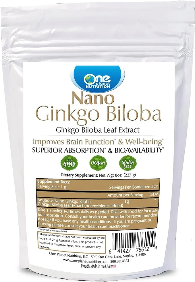 Ginkgo Biloba Extract Brain & Memory Drops Powder Z75821