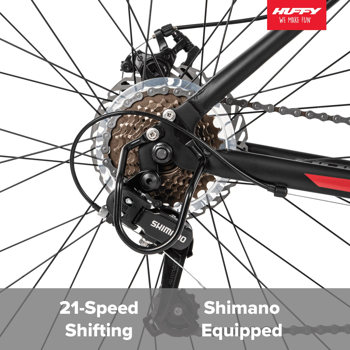 27.5 in. Black and Red Mountain Bikes Y580042