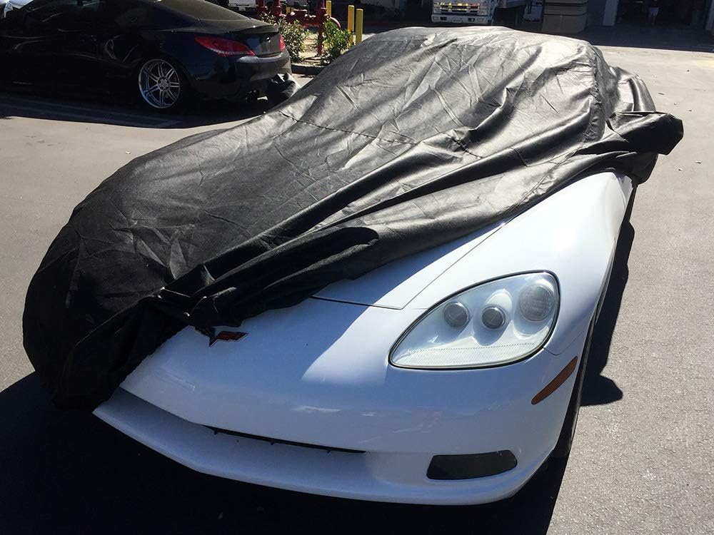 Custom Fit Car Cover Black V7760