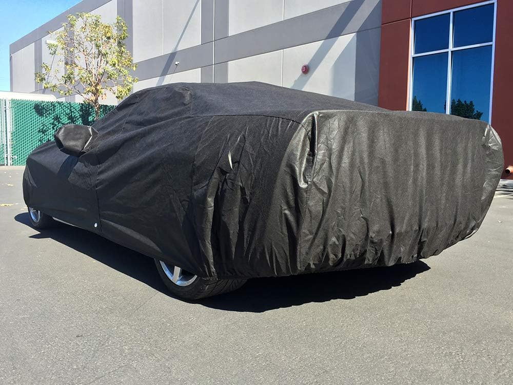 Custom Fit Car Cover Black V7760