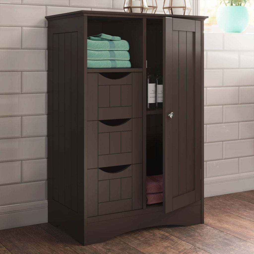 1 Door 3 Drawer Floor Cabinet N9848