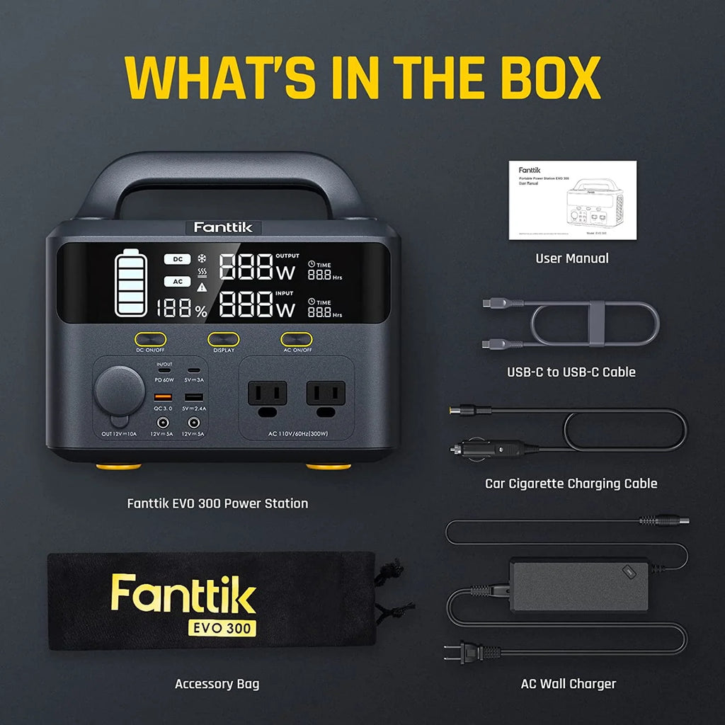 Portable Power Station 299Wh Q1504