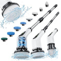 Cordless Electric Spin Scrubber with 8 Replaceable Brush Heads N27734
