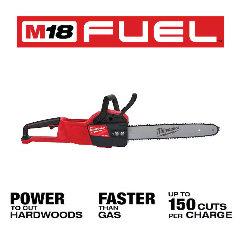 18V Lithium-Ion Cordless Brushless String Trimmer and Chainsaw Combo Kit H21036