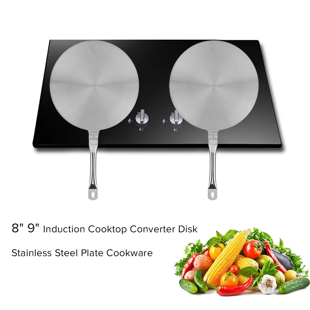 Stainless Steel Gas Stovetop Heat Diffuser Ring Plate 20cm Q75369