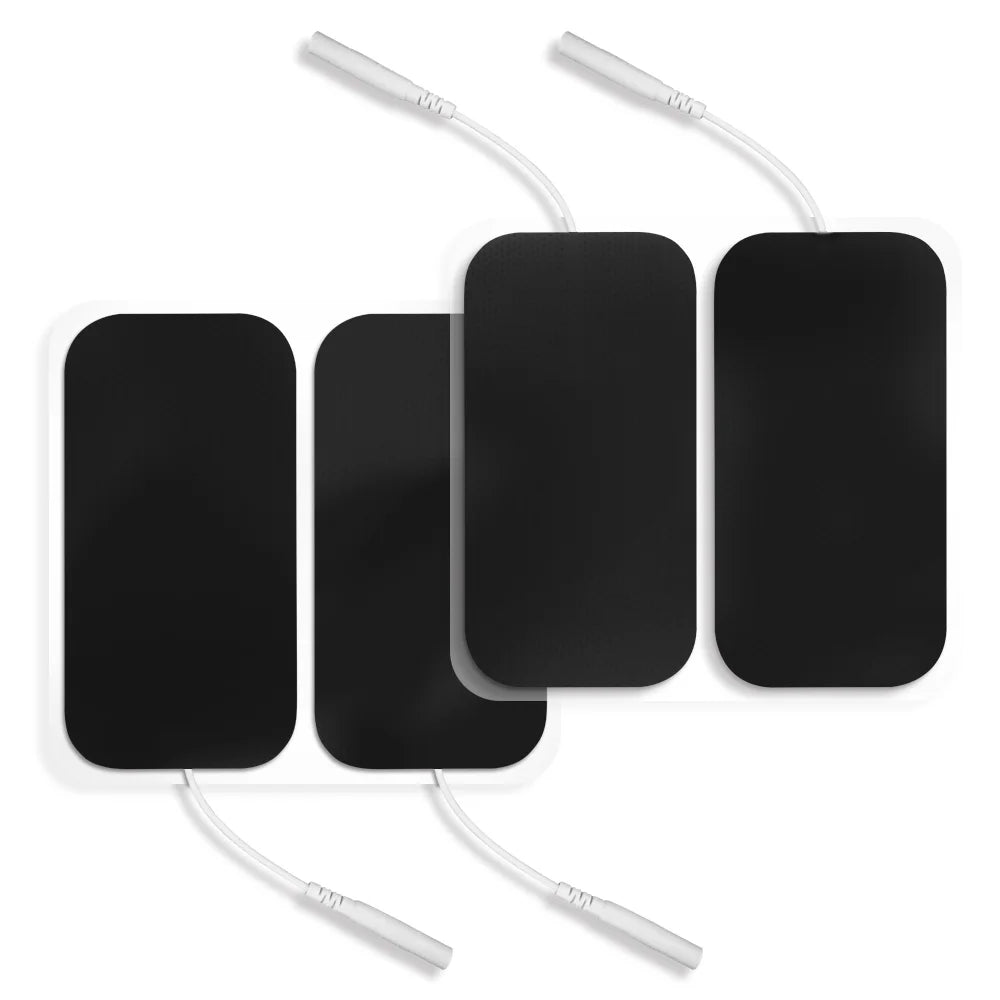 Carbon Electrode Pads 16 Pcs 2" x 4" Reusable I493