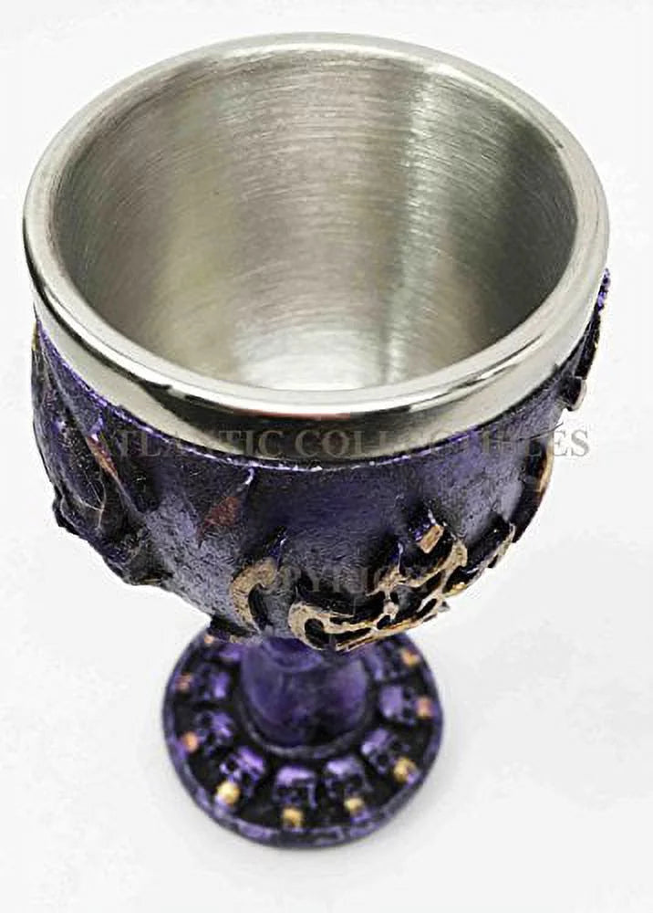 Purple 5oz Wine Goblet Chalice W336