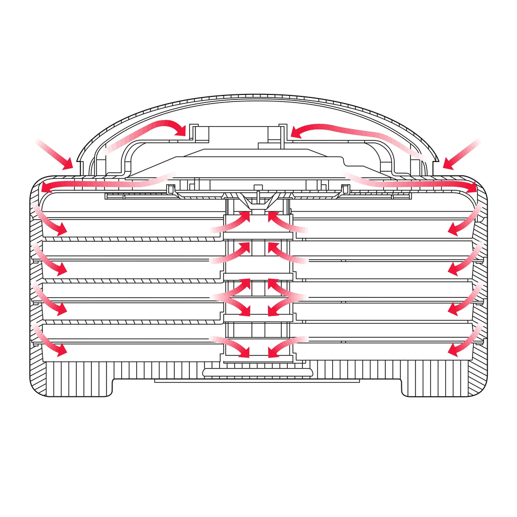 600W 5-Tray Food Dehydrator O706816