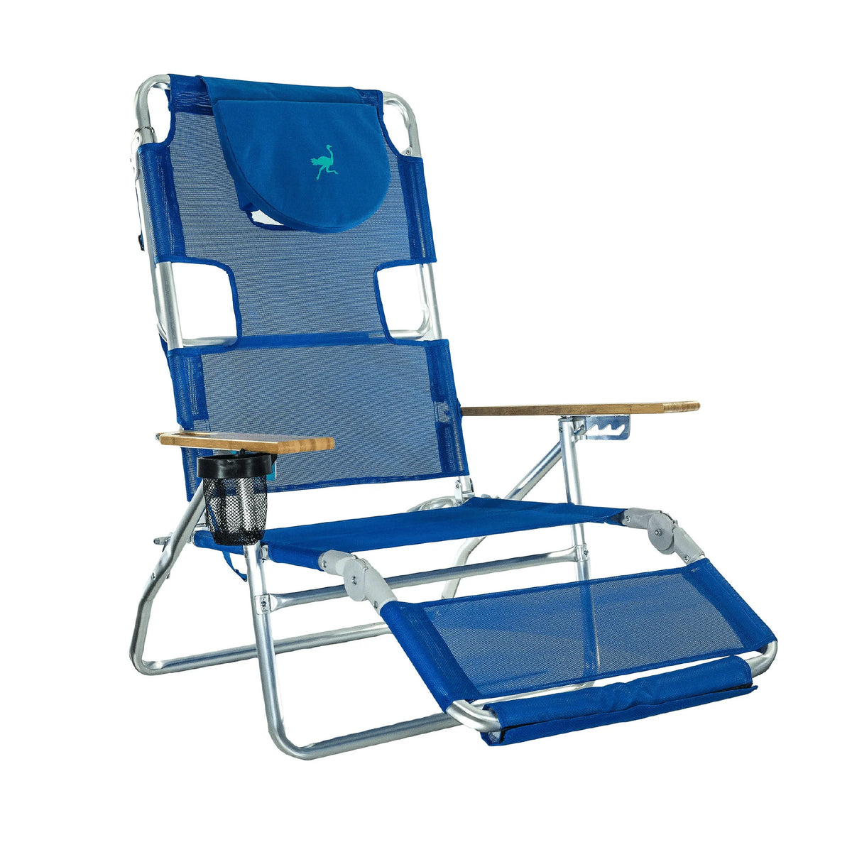 Lightweight Outdoor Beach Lounge Chair with Footrest C3774