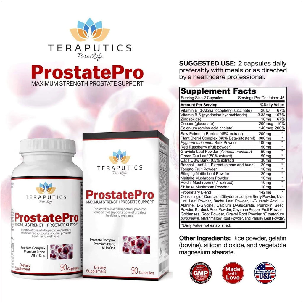 Saw Palmetto Prostate Health Supplement, 90 Capsules M89574