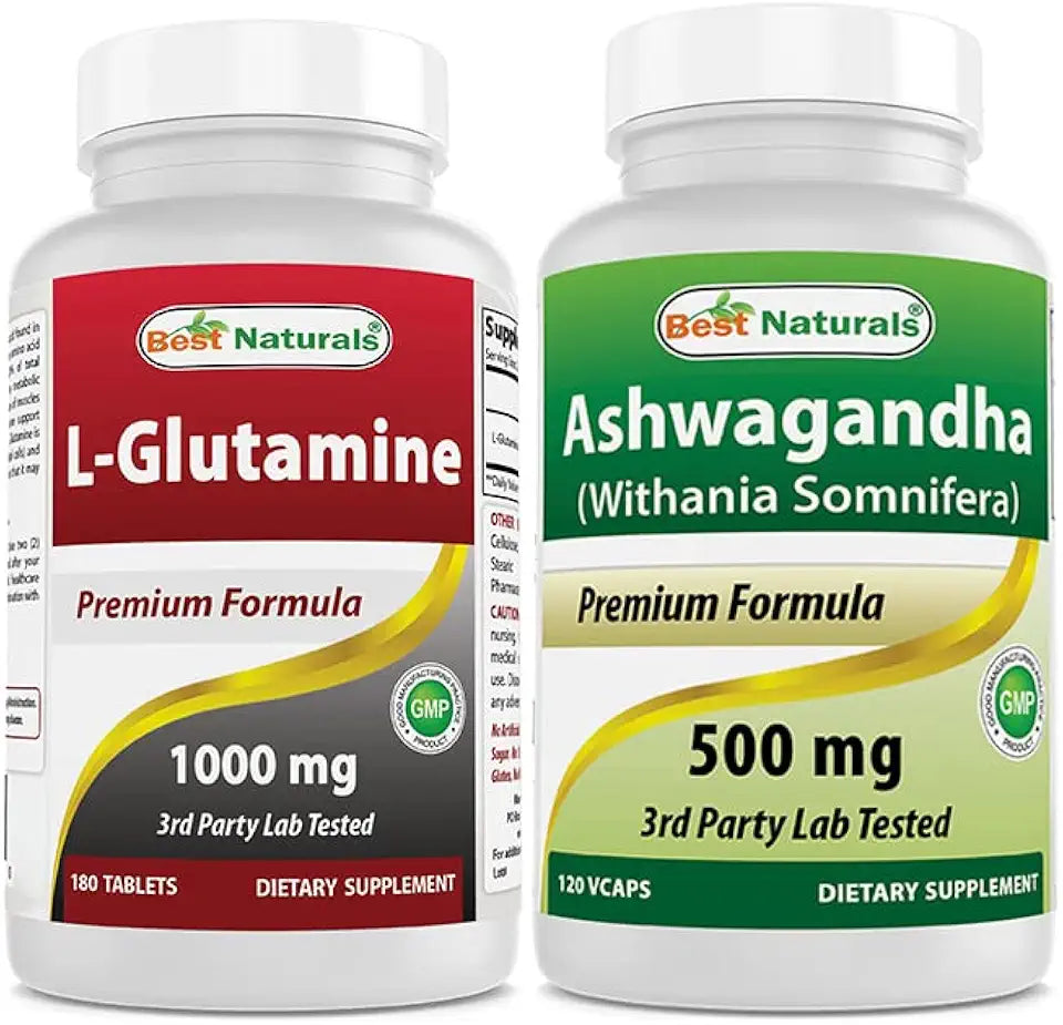 L-Glutamine 1000 mg & Ashwagandha Extract 500 Mg Y162870