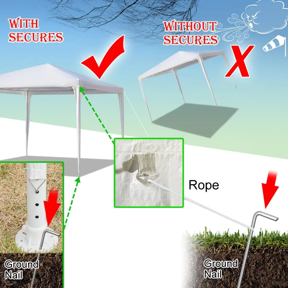 10' x 10' Party Tent Canopy Gazebo C208