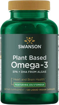 Plant Based Omega-3 120 Vegan Capsules I15017