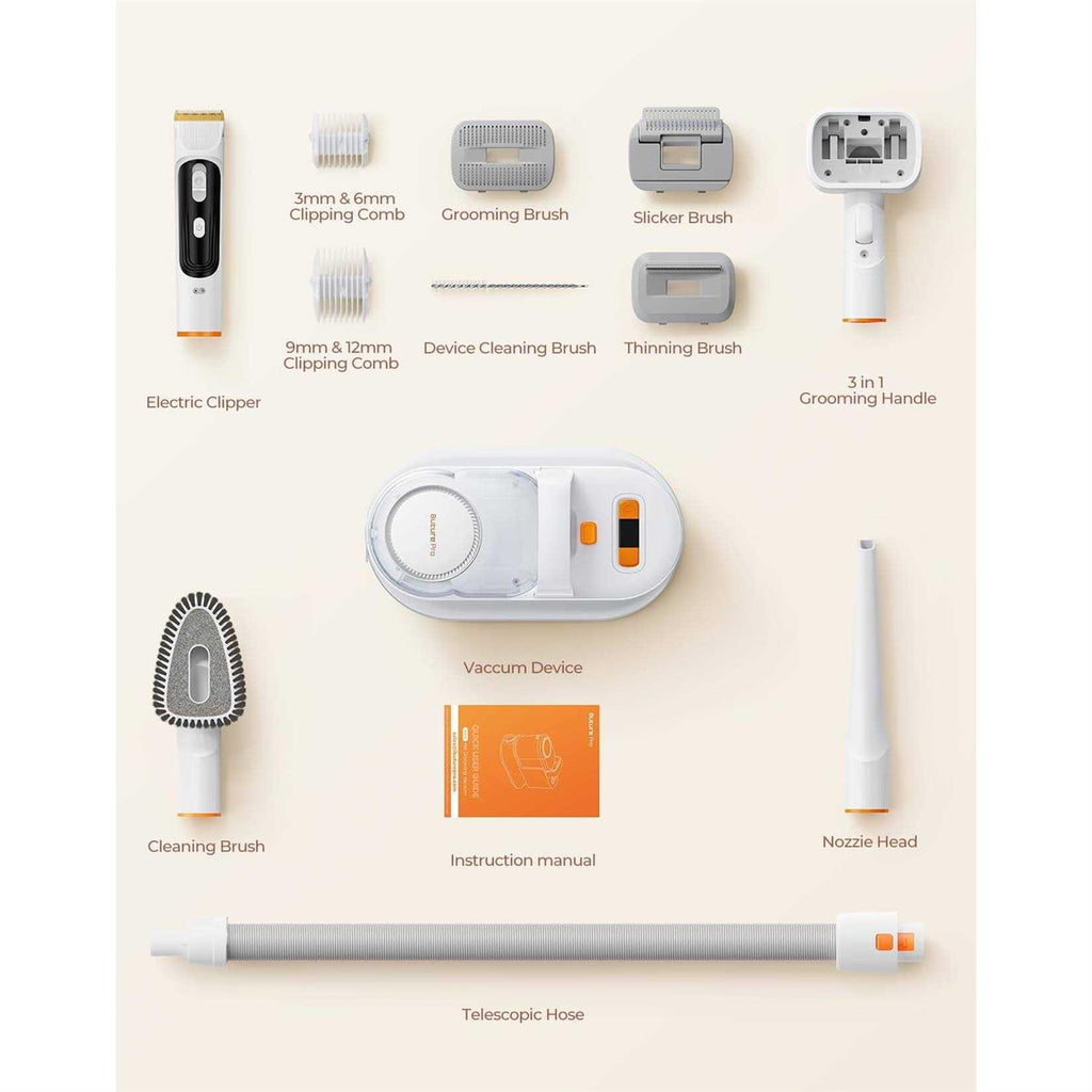 Pet Grooming Kit with 6 Grooming Tools X33032