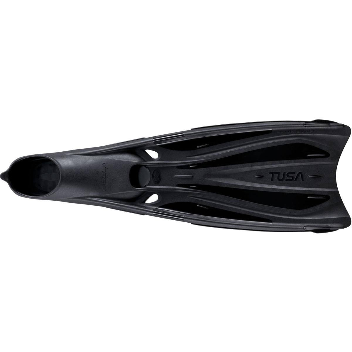 Black Small Full Foot Fins M8047