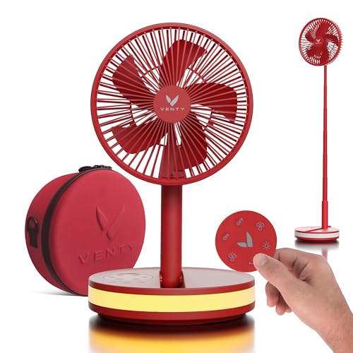 Portable Wireless Battery Operated Fan with Carry Case C99336
