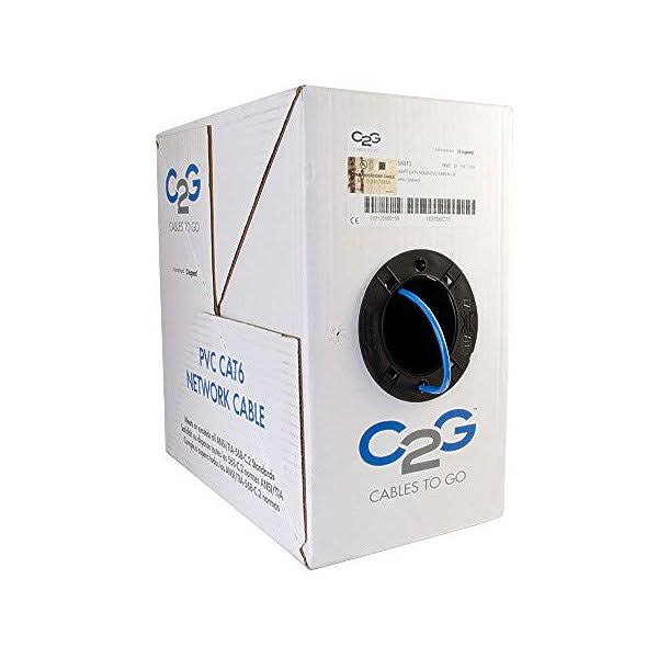 CAT 6 UTP Bulk Cable 499 ft Blue R278