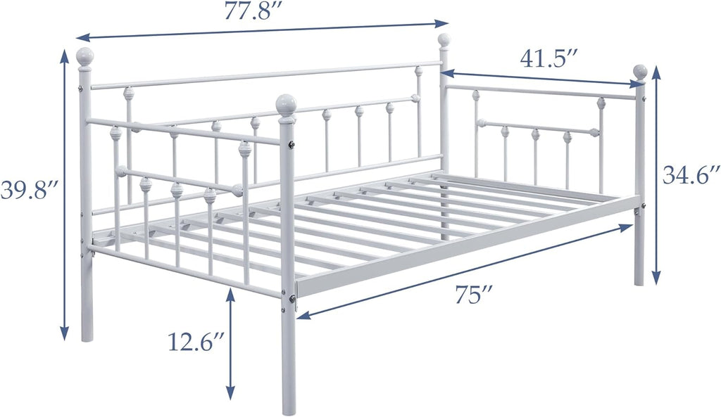 Twin Size Metal Bed Frame I16351