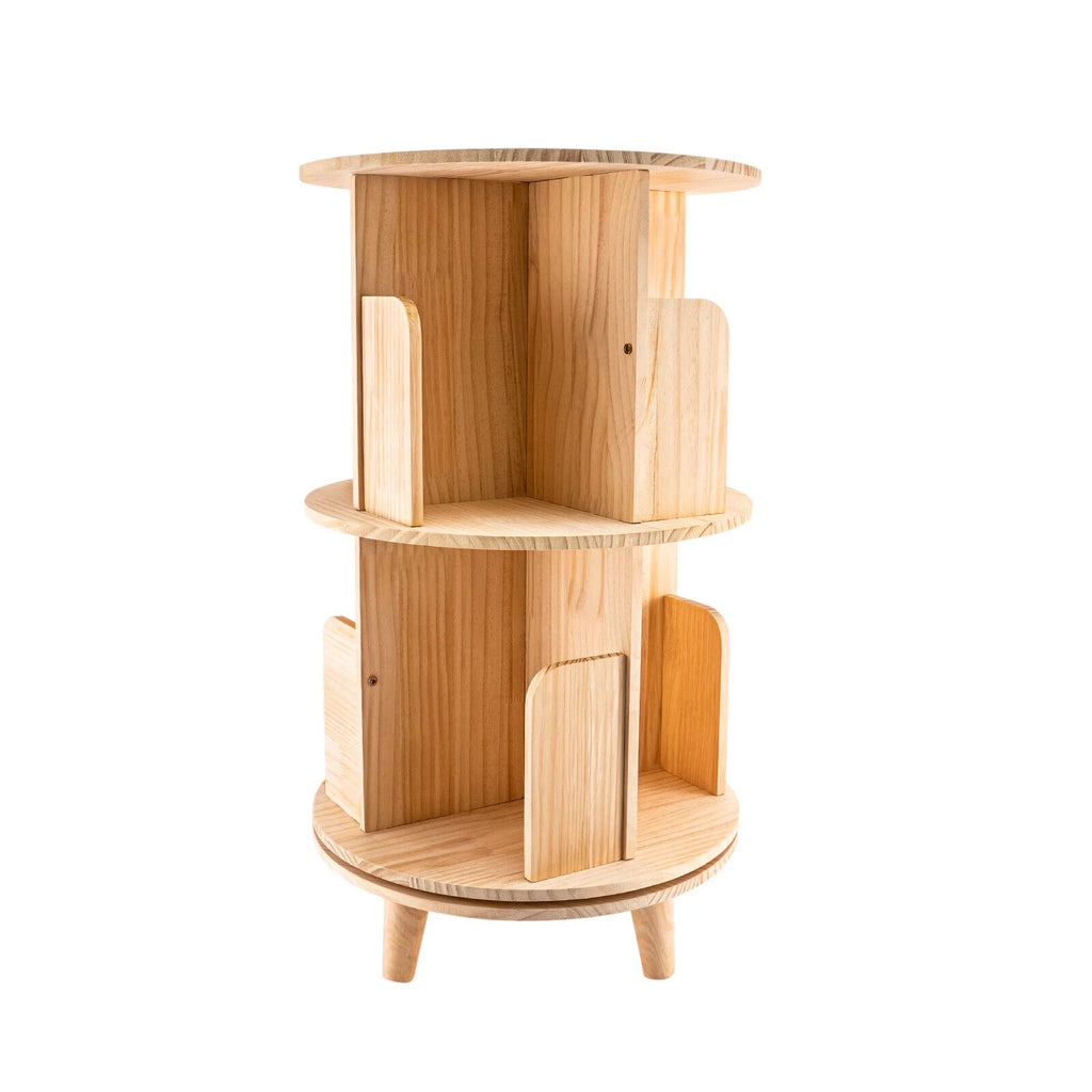 Rotating 360 Display Floor Standing Bookshelf R263778
