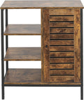 White 22 inch Wood Bathroom Floor Storage Cabinet with 4 Drawer B559