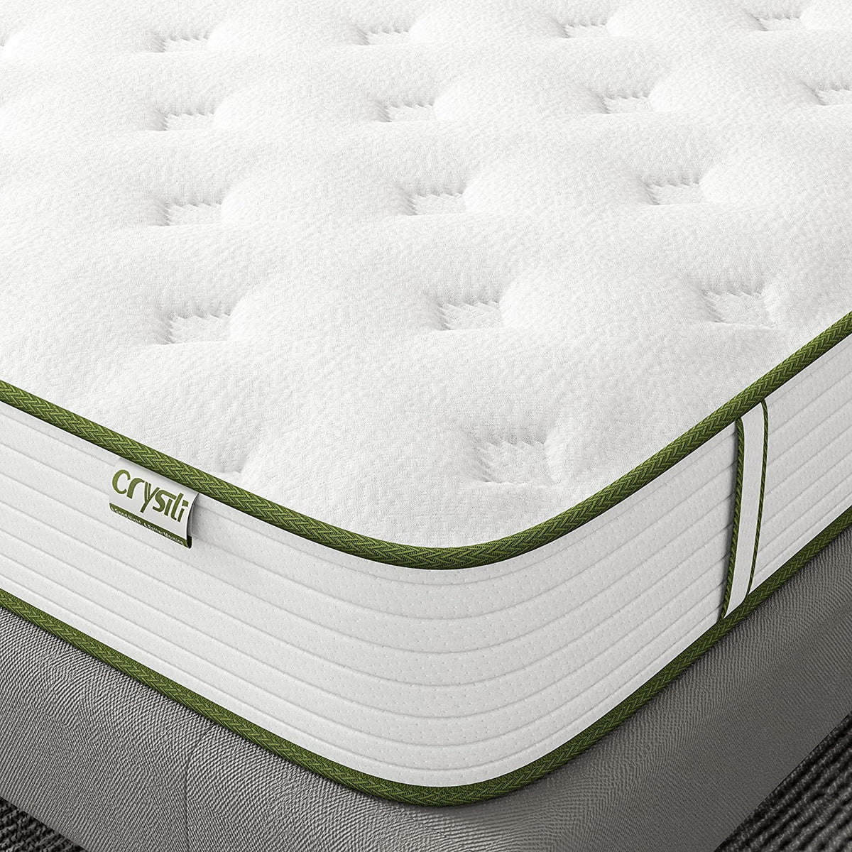 12 Hybrid Twin Mattress Memory Foam with Wrapped Innersprings Medium Firm O595814