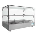 Countertop Commercial Food Warmer Display Case in Stainless Steel C5861
