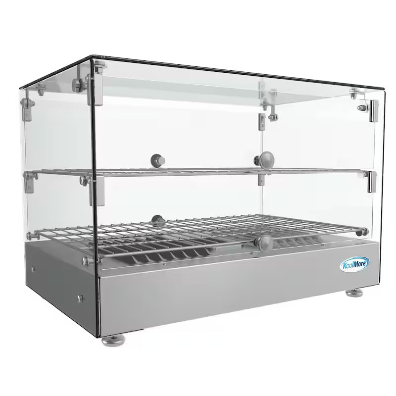 Countertop Commercial Food Warmer Display Case in Stainless Steel C5861