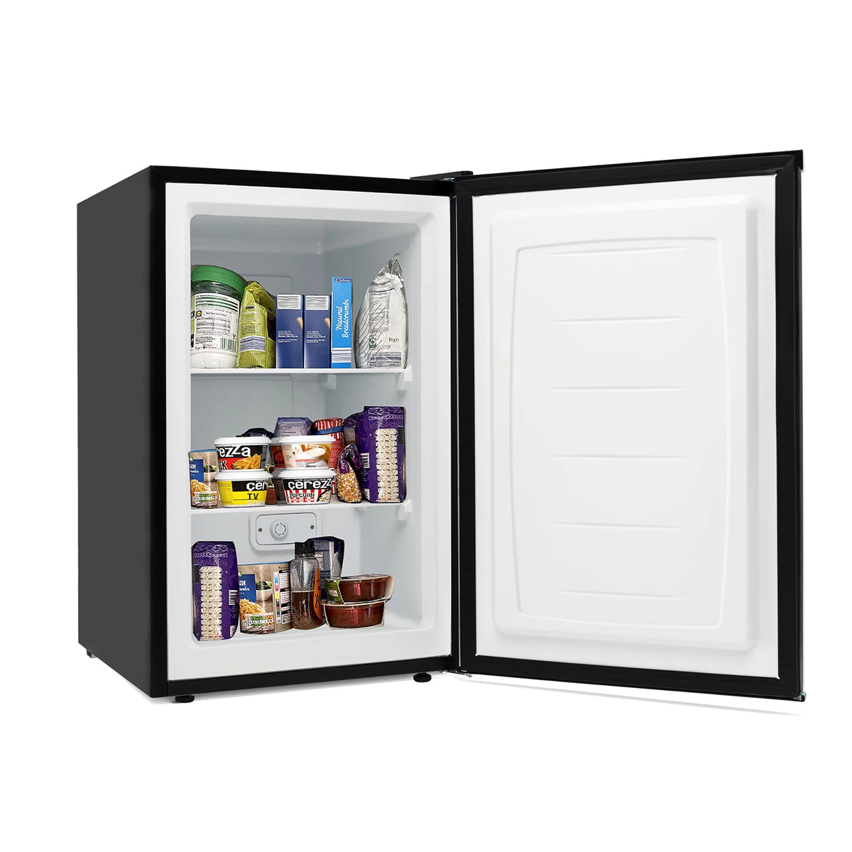 3 cu.ft. Compact Upright Freezer with Stainless Steel Door B3898