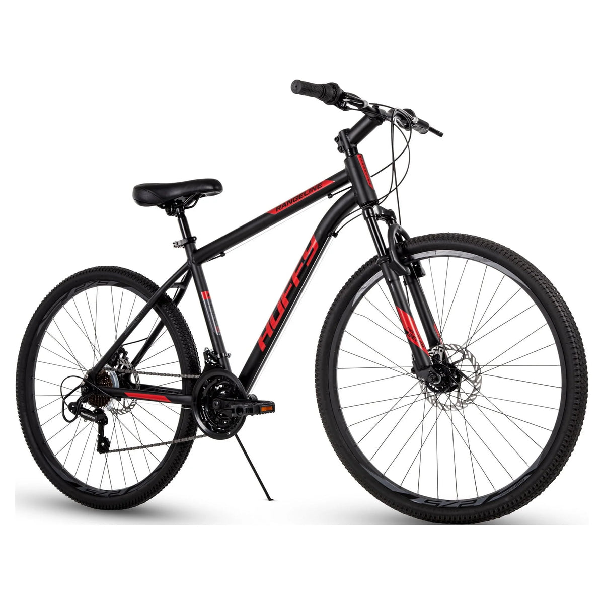 27.5 in. Black and Red Mountain Bikes Y580042