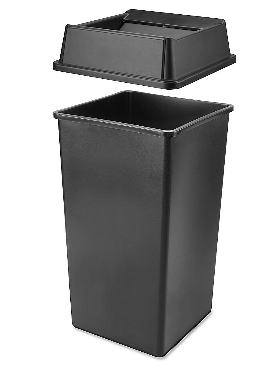 50 Gallon Black Trash Can H8905