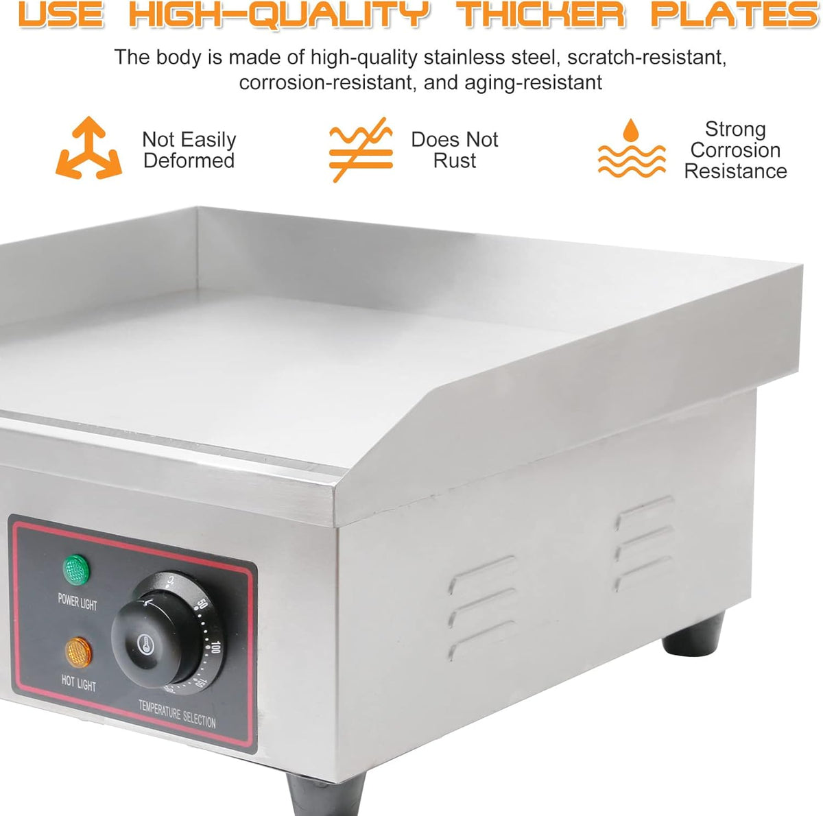30 Inch Electric Countertop Griddle C857007