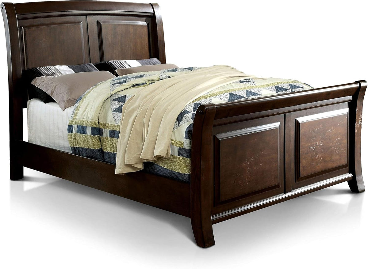 California King Sleigh Bed O5078