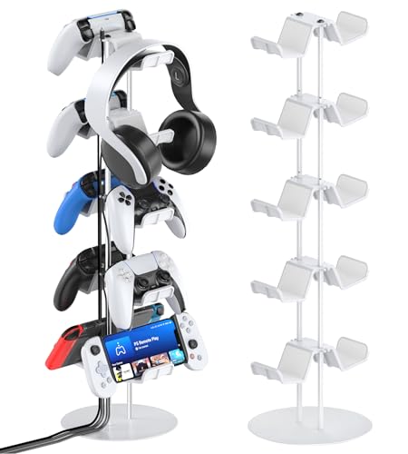 4 Tiers Controller Stand with Cable Organizer V41423