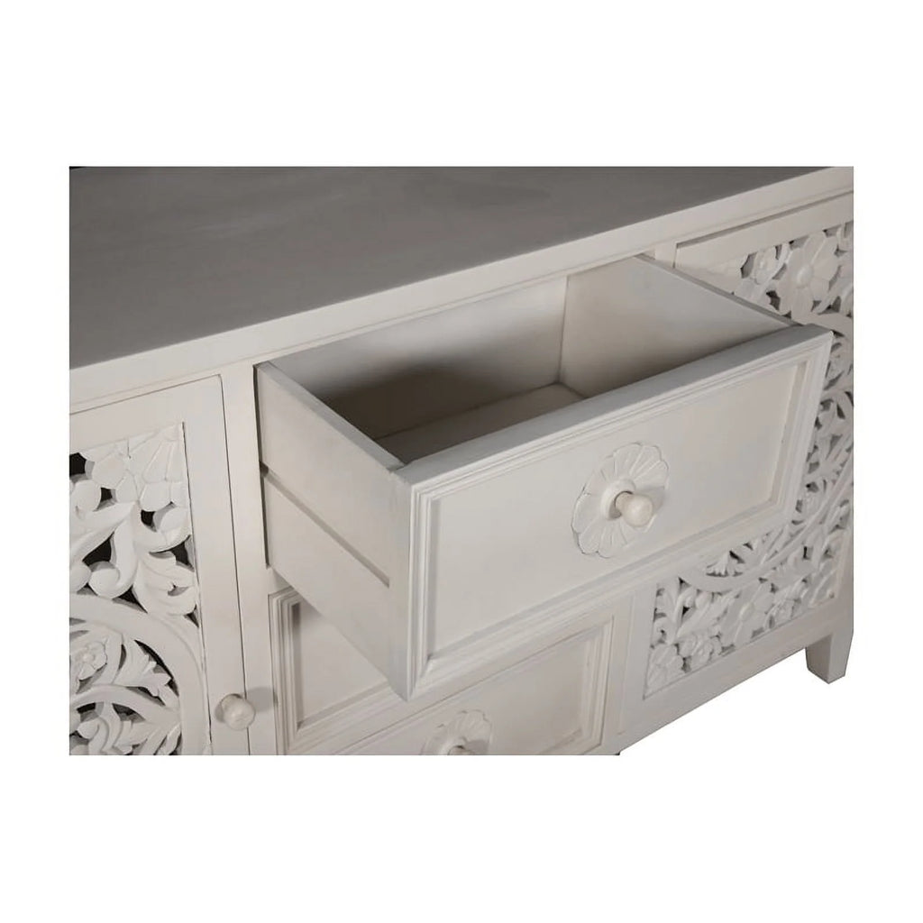 Contemporary Solid Wood Sideboard Q3832