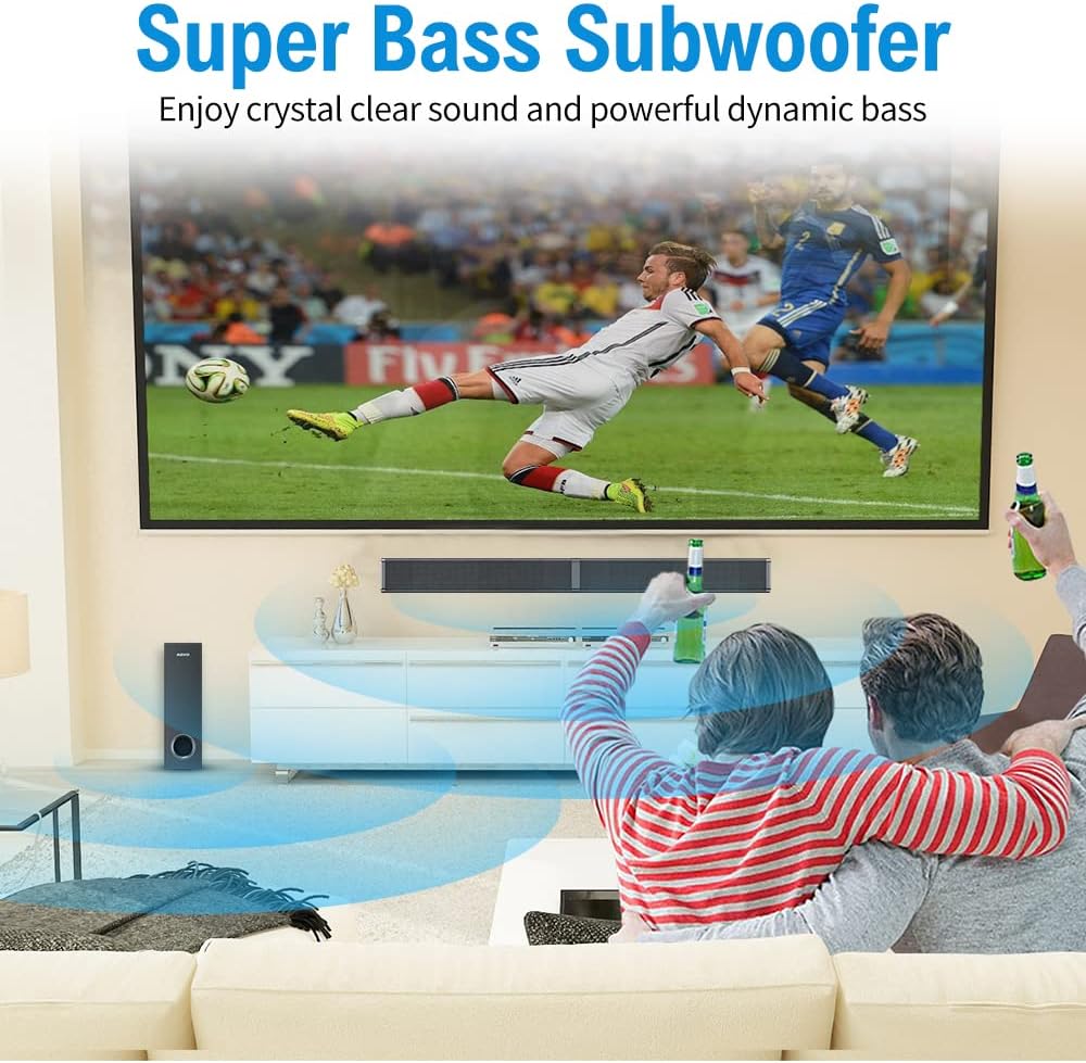 190W 2.1CH Sound Bar with Subwoofer Z566634