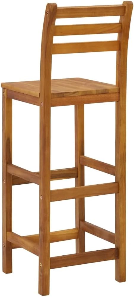 Solid Acacia Wood Bar Stool N28527