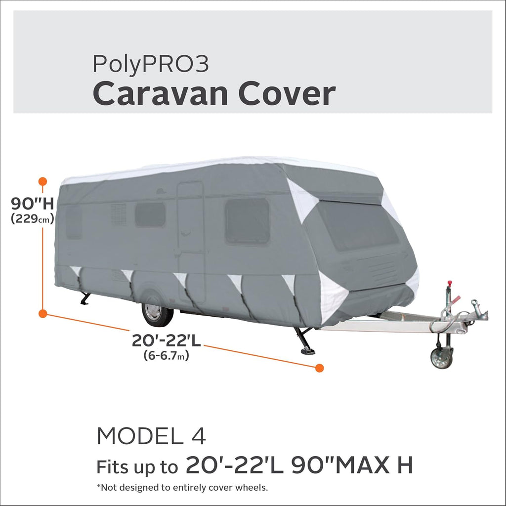 Caravan Cover Fits 20' - 22' Trailers I6279