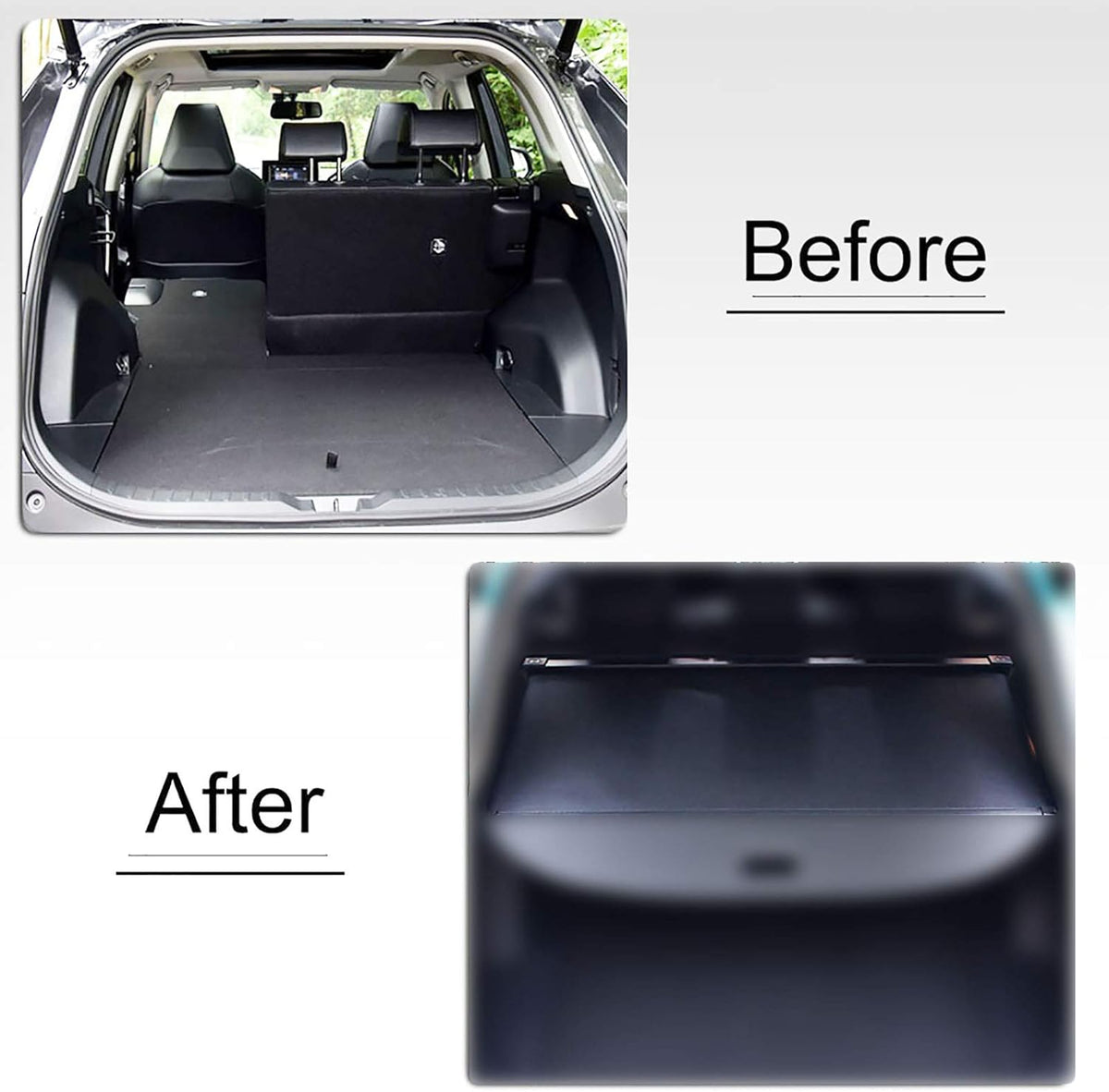 Cargo Cover for Jeep Grand Cherokee Black W878