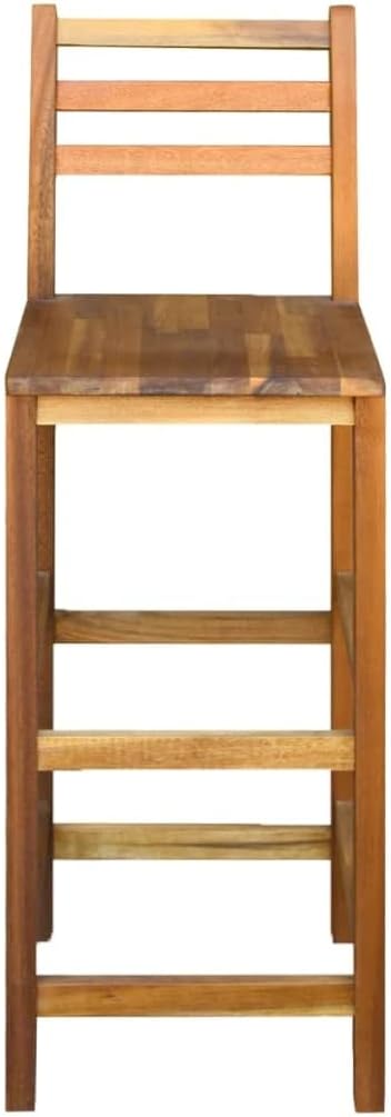 Solid Acacia Wood Bar Stool N28527