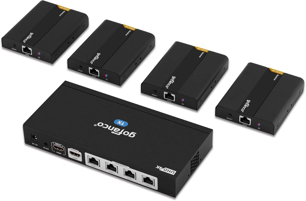 1x4 HDBaseT HDMI Extender Splitter 4K 60Hz R60595