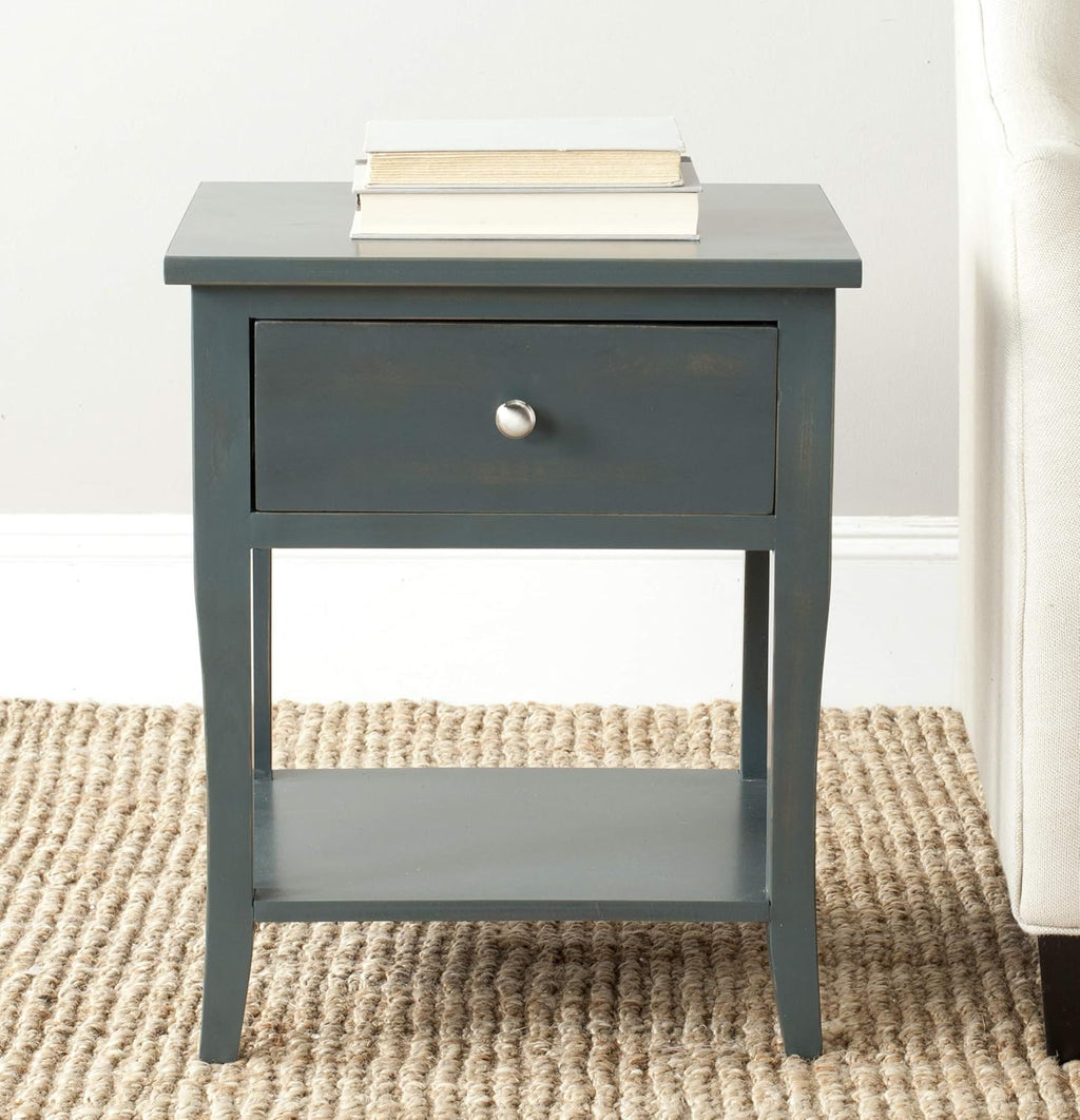 French Grey End Table H222