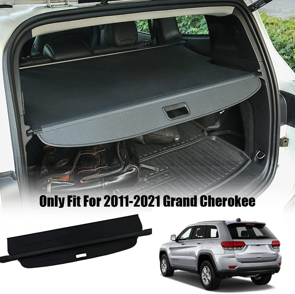 Cargo Cover for Jeep Grand Cherokee Black W878
