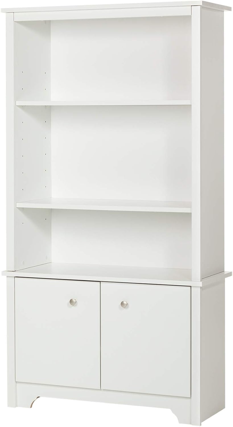 3-Shelf Bookcase with 2 Doors G520