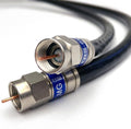 150ft Quad Shield Solid Copper 3GHZ RG-6 Coaxial Cable 75 Ohm Pack of 2 I79521
