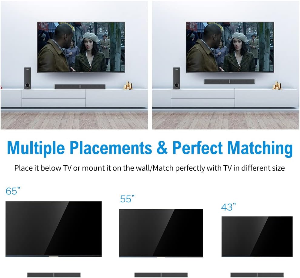 190W 2.1CH Sound Bar with Subwoofer Z566634
